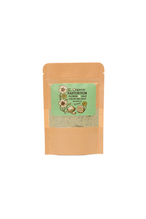 Organic Nasturtium Salt with Lemon