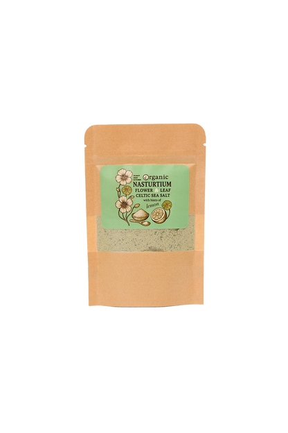 Organic Nasturtium Salt with Lemon