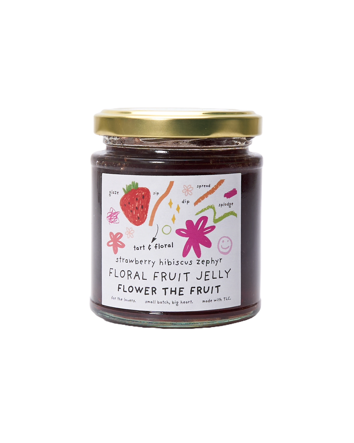 Strawberry Hibiscus Zephyr Jelly
