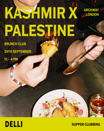 'Kashmir x Palestine': Supper Club