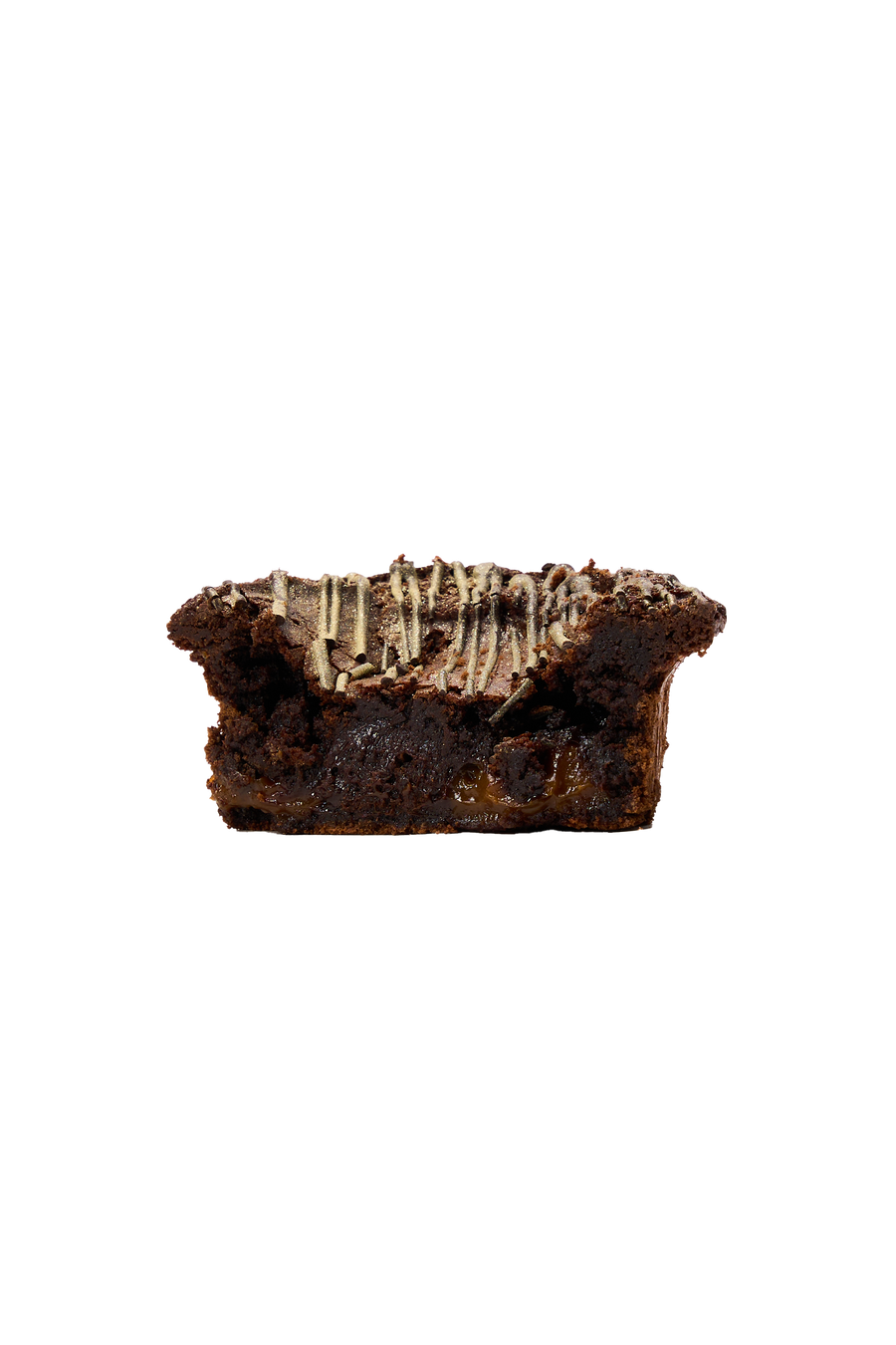 Salted Caramel Brownie Pie (Gluten Free)