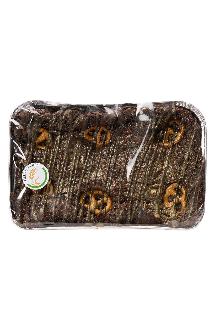 Caramel Pretzel Little Luxury Brownie Tray (Gluten Free)