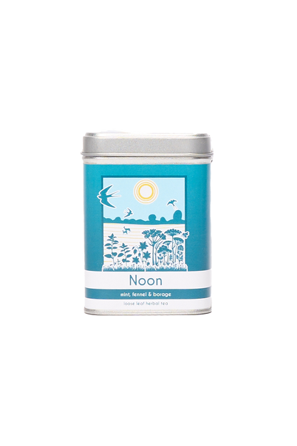 Noon: Mint, Fennel, Borage & Cornflower Tea blend
