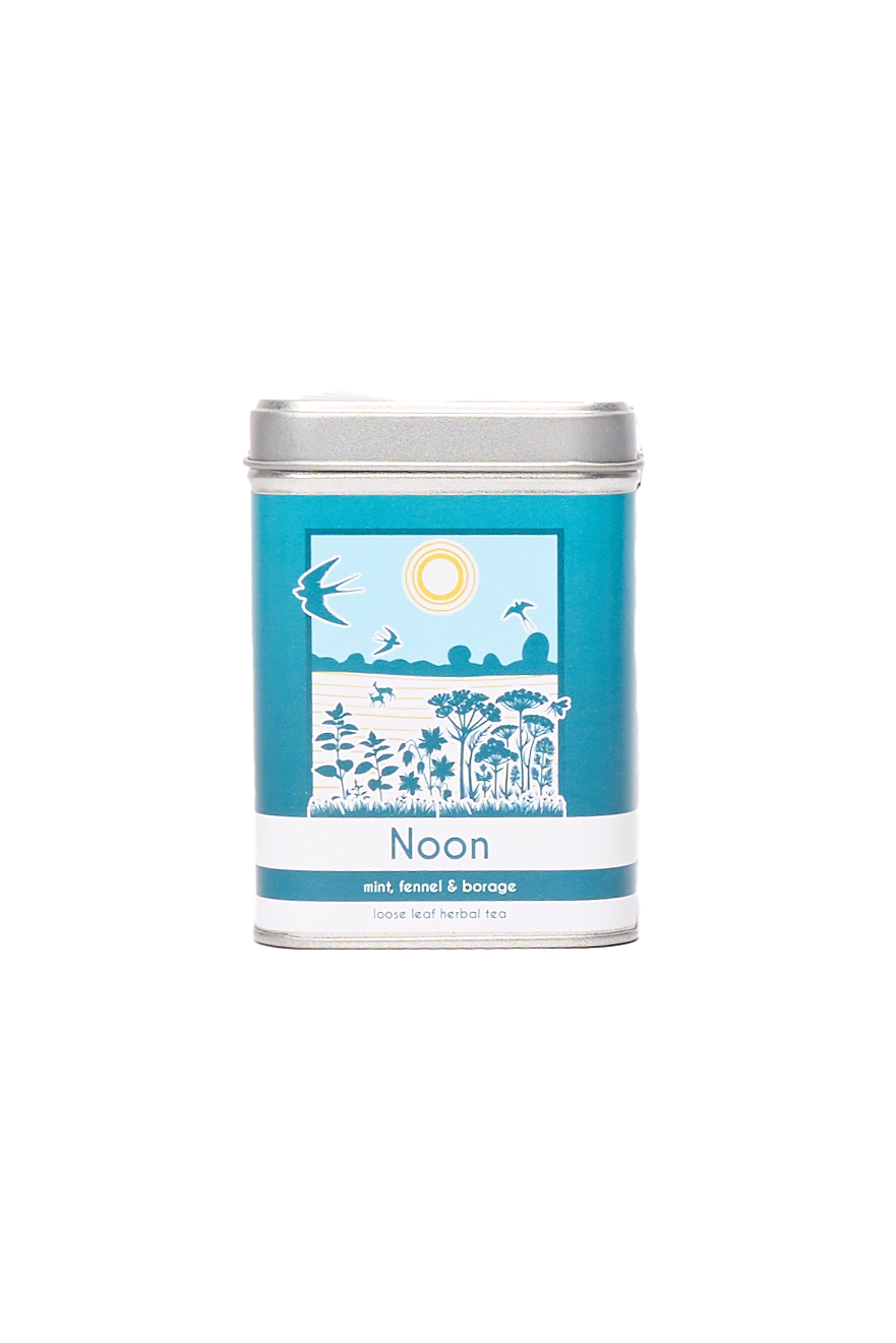 Noon: Mint, Fennel, Borage & Cornflower Tea blend