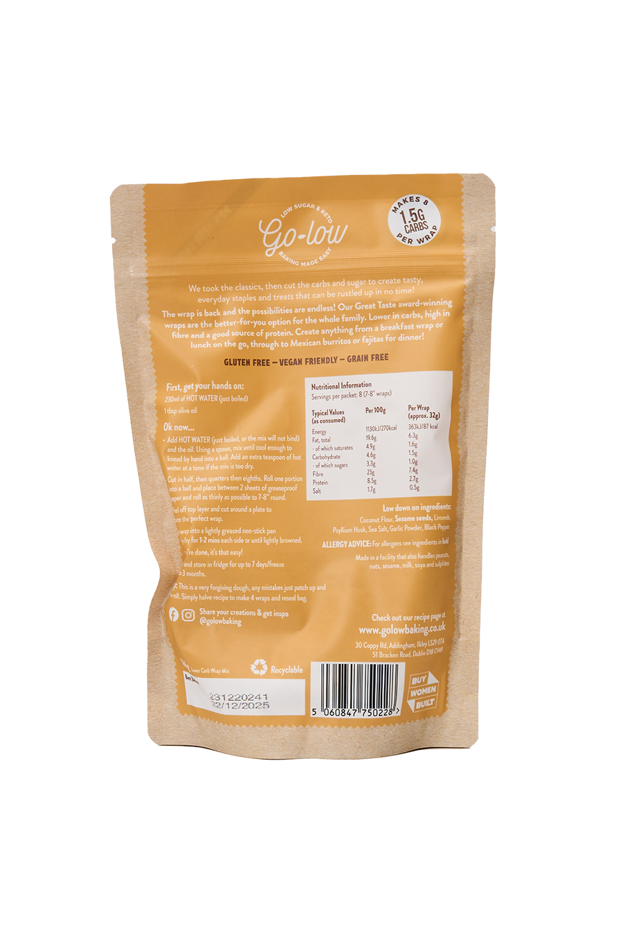 Keto Easy Wrap Mix