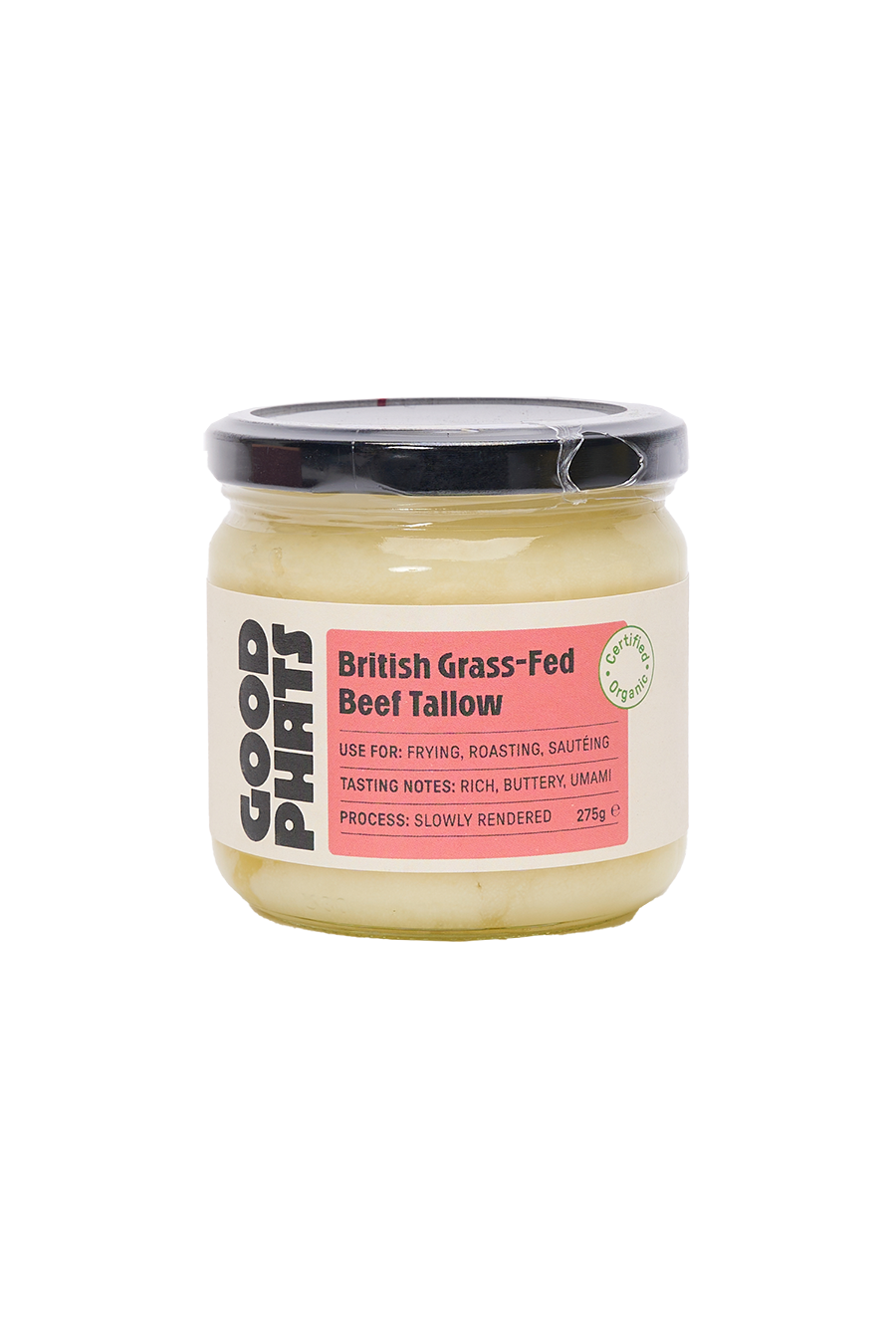 Organic British Grass-Fed Beef Tallow 275g