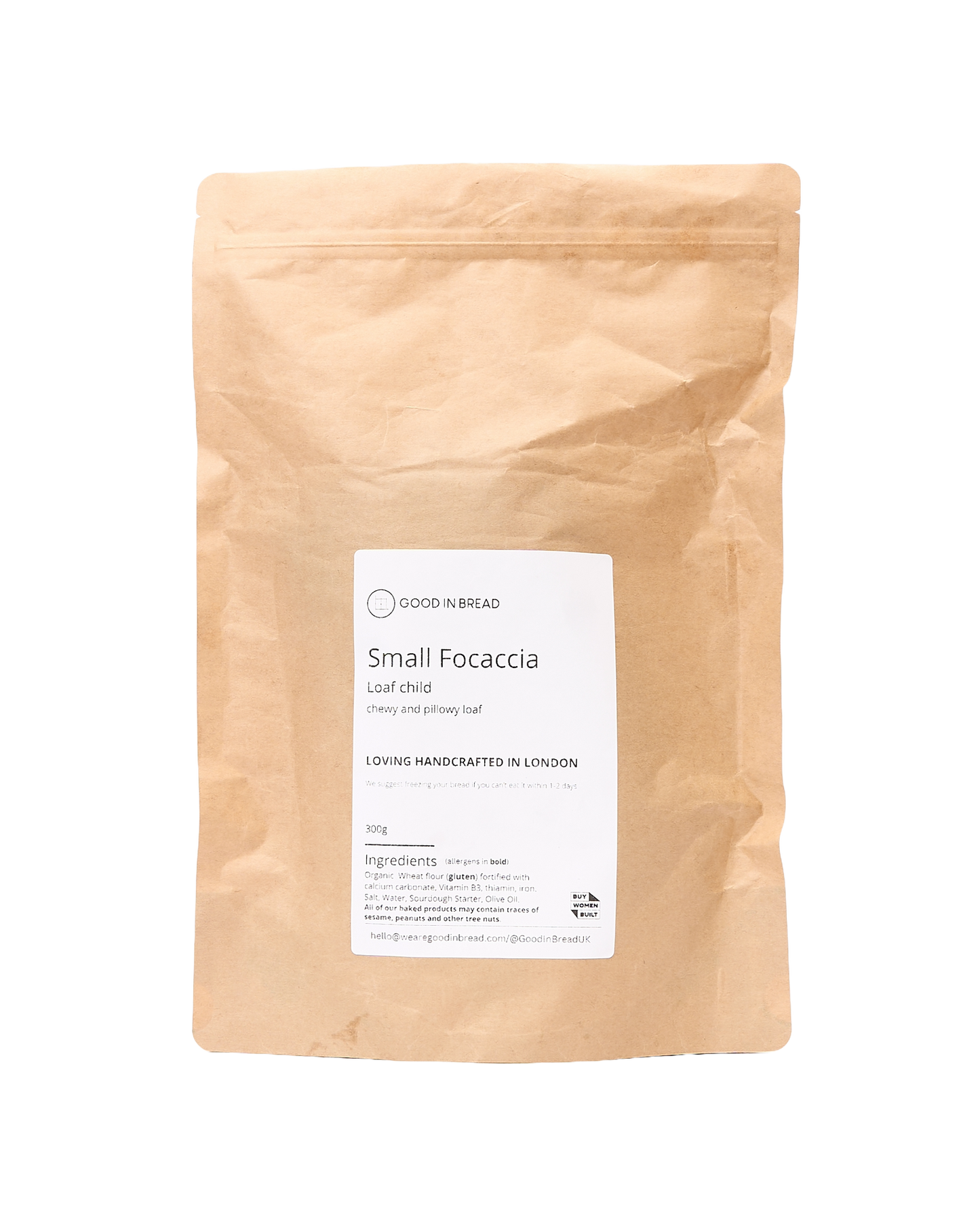 Tomato & Parsley Organic Sourdough Foccacia