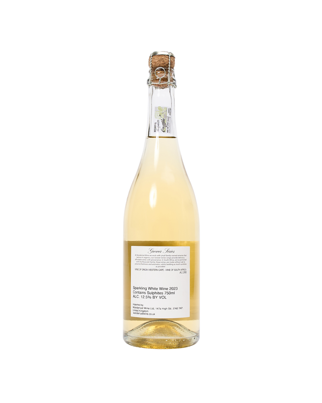 Grower Series, Sparkling Chardonnay White Wine, South Africa