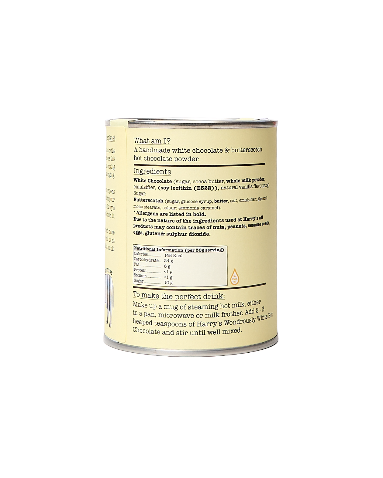 Wondrously White 30% Hot Chocolate