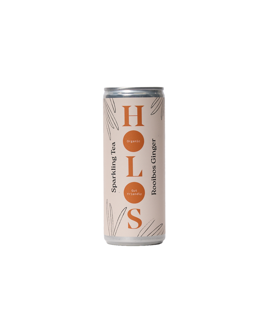 Sparkling Rooibos Tea Organic Rooibos Ginger Sparkling Tea — DELLI