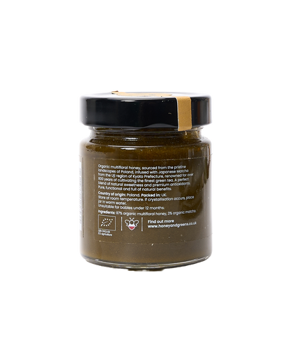 Organic Honey with Matcha