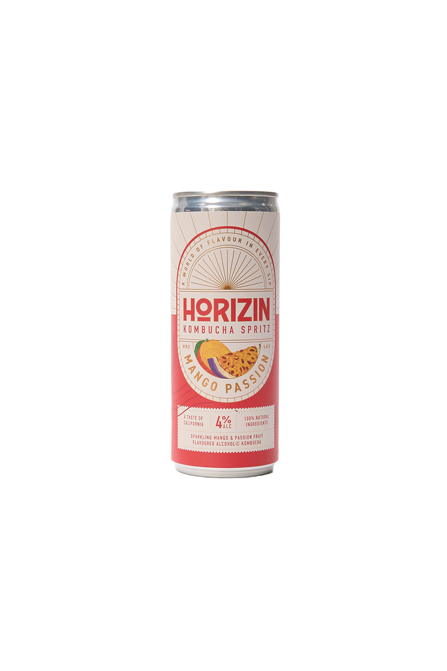 Mango Passion Kombucha Spritz