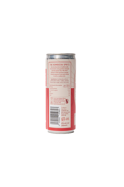 Mango Passion Kombucha Spritz