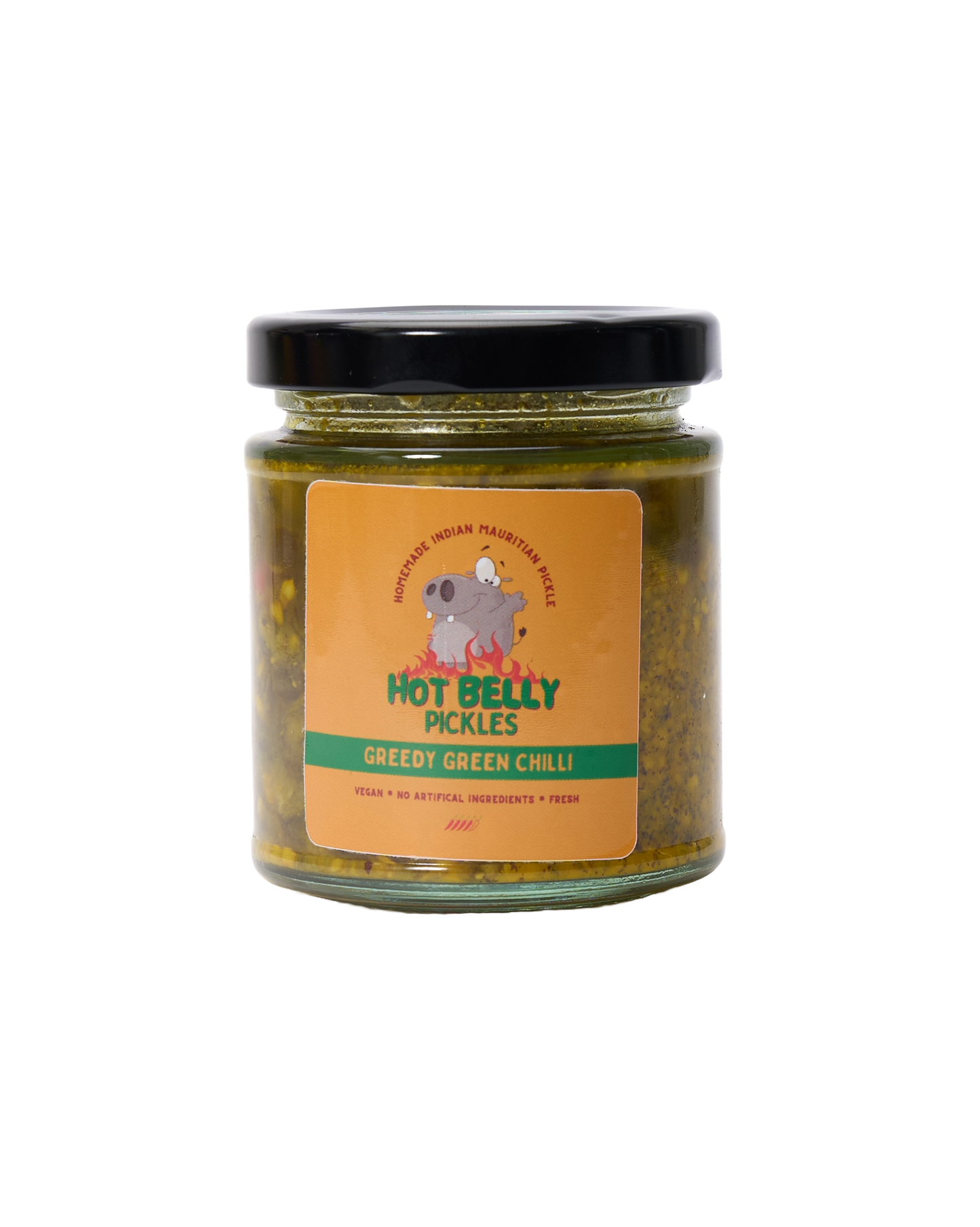 Greedy Green Chilli: Pickled Green Chillies