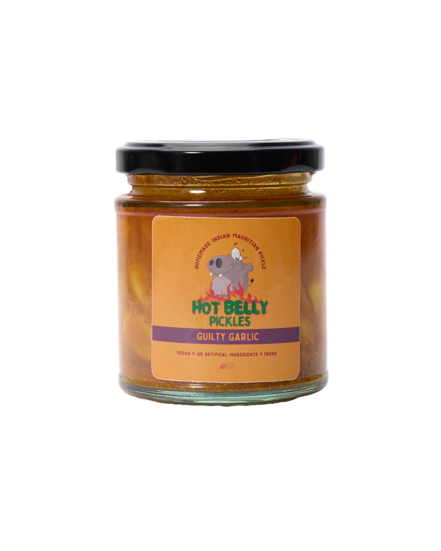 Guilty Garlic: Tangy Pickled Garlic