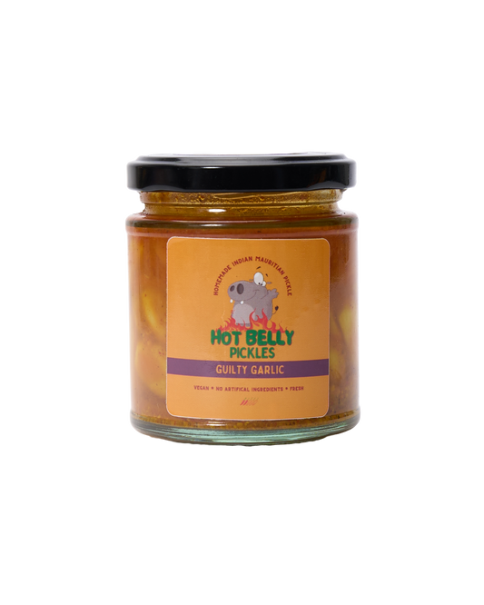 Guilty Garlic: Tangy Pickled Garlic