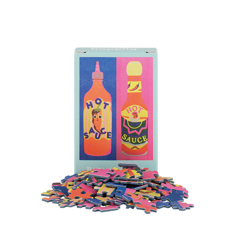 Hot Sauce: Mini Jigsaw Puzzle