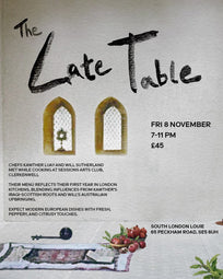 'The Late Table': Supper Club