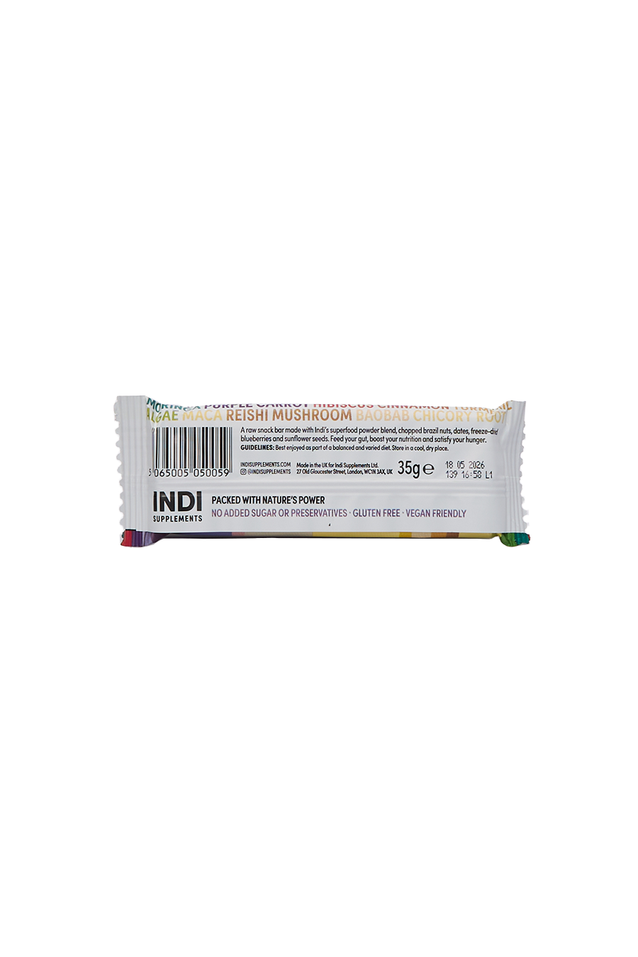 Raw Fruit & Superfood Snack Bar