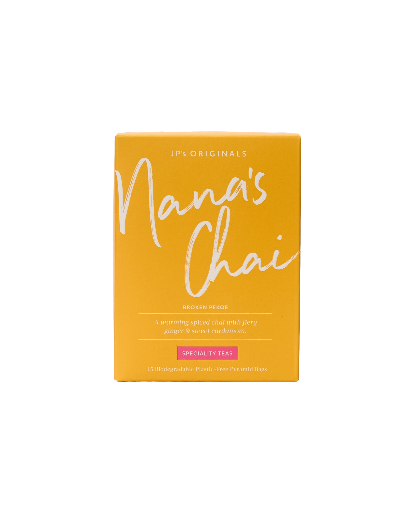 Spiced Chai with Ginger & Cardamom