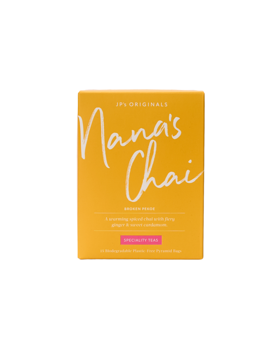 Spiced Chai with Ginger & Cardamom