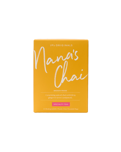 Spiced Chai with Ginger & Cardamom