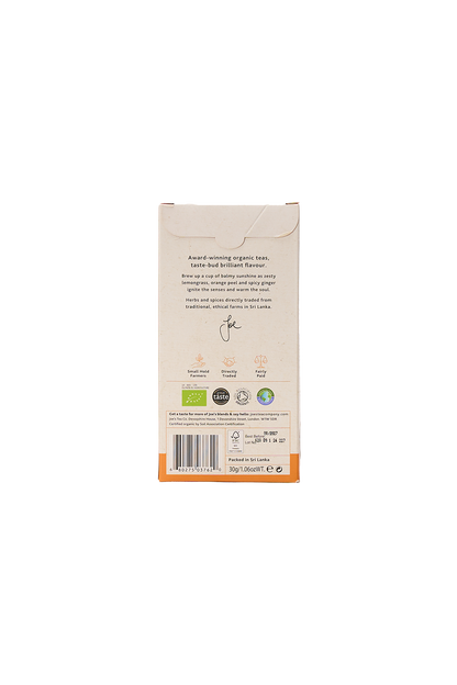 Lemon, Ginger & Orange Peel Tea