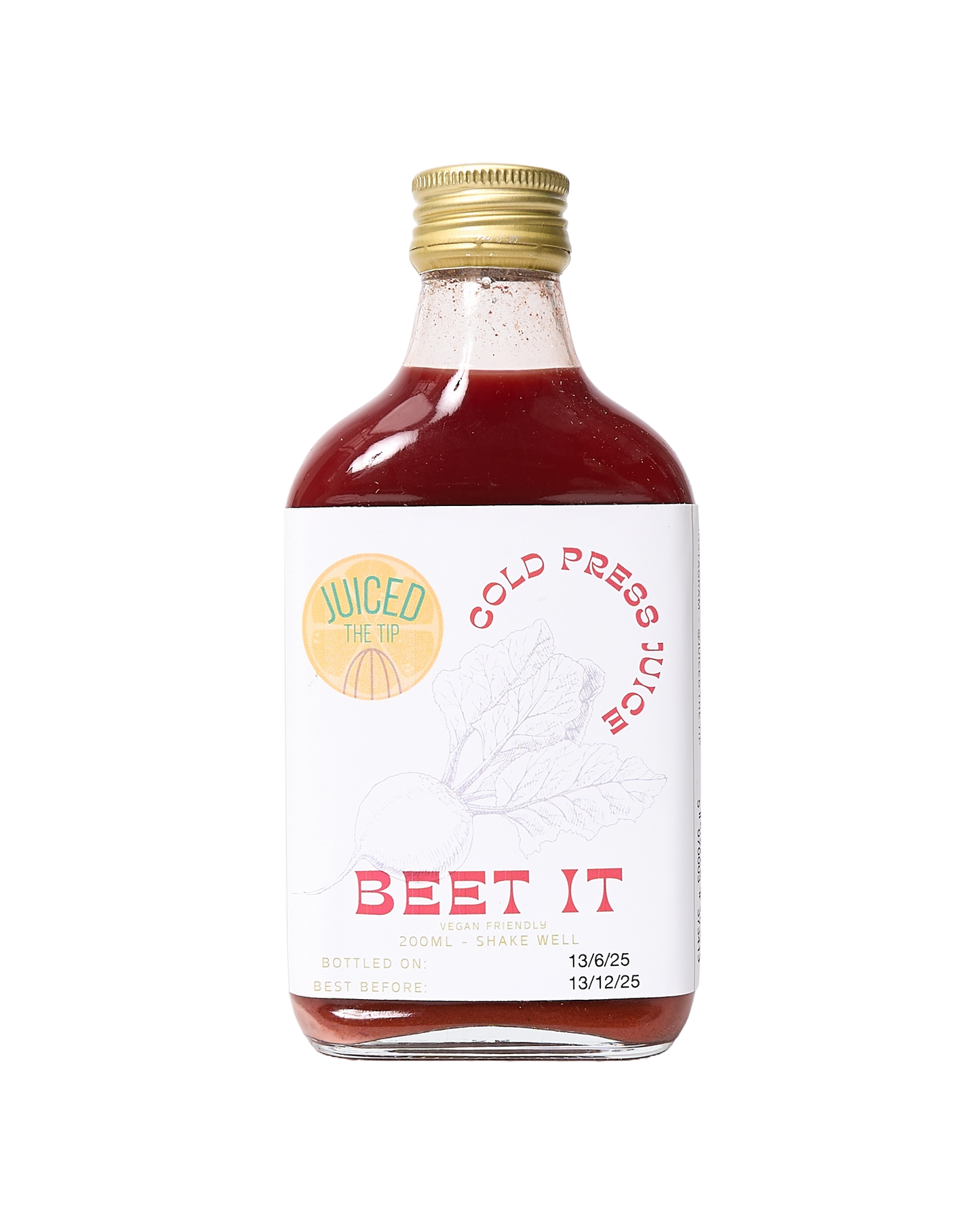 Beet It: Beetroot, Carrot & Ginger Juice Shots