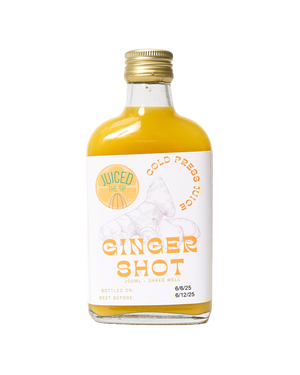 Ginger, Lemon & Turmeric Juice Shots