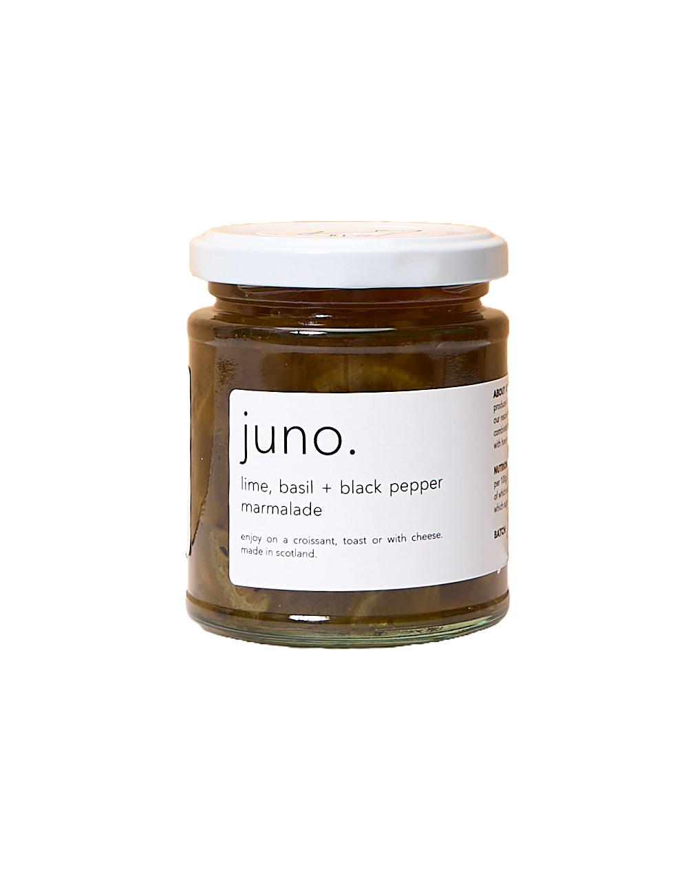 Peppery Lime Basil Marmalade