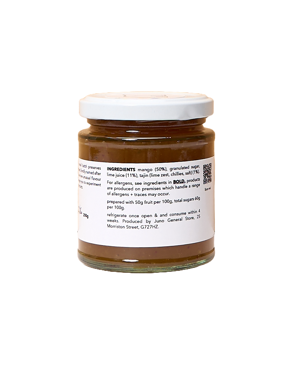 Mango, Lime and Tajin Jam