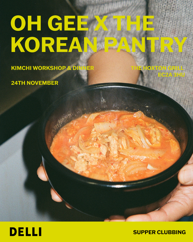 'OH GEE x The Korean Pantry': Kimchi Workshop & Dinner (excluding drinks)