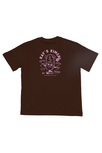 Pink & Brown Kimchi Tee (S)
