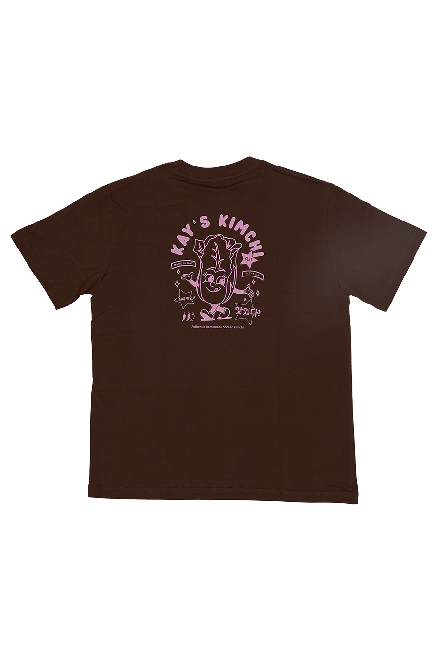 Pink & Brown Kimchi Tee (M)