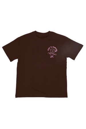 Pink & Brown Kimchi Tee (S)
