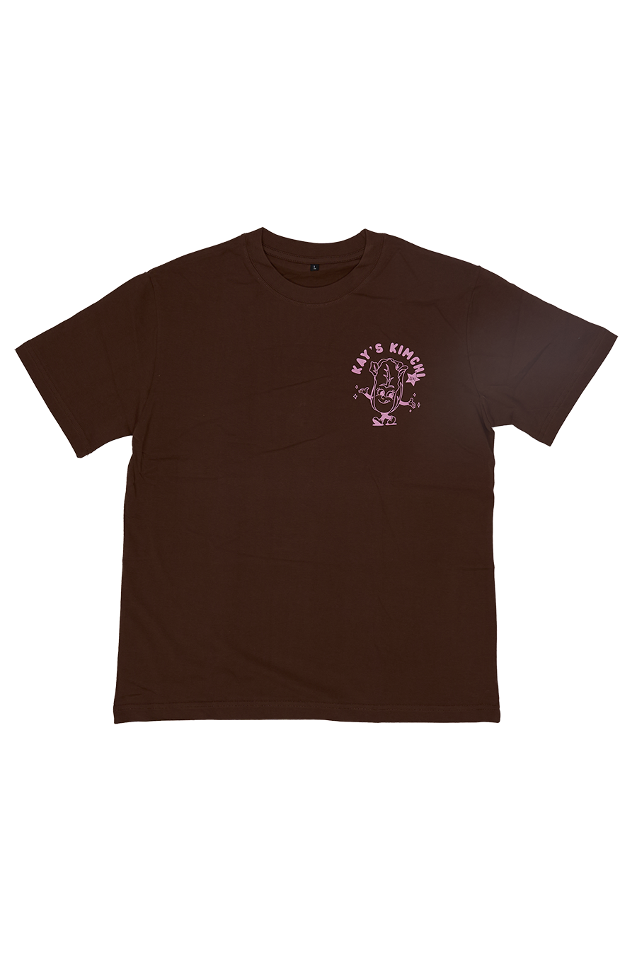 Pink & Brown Kimchi Tee (L)