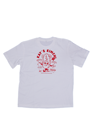 Red & White Kimchi Tee (M)
