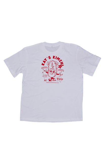 Red & White Kimchi Tee (L)