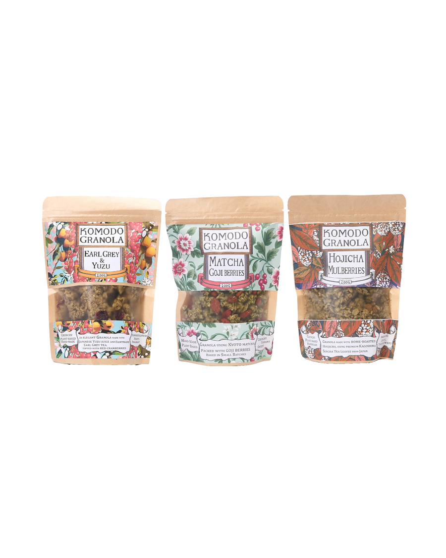Morning Rituals: Komodo’s Granola Trio