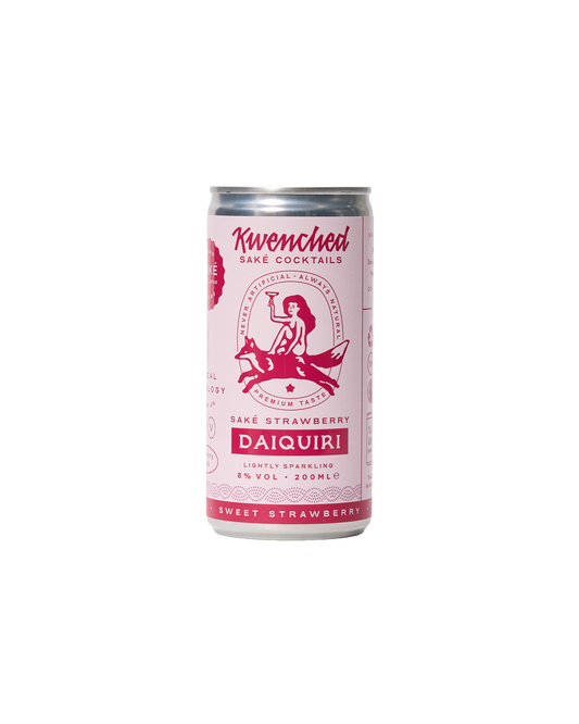 Saké Strawberry Daiquiri Cocktail