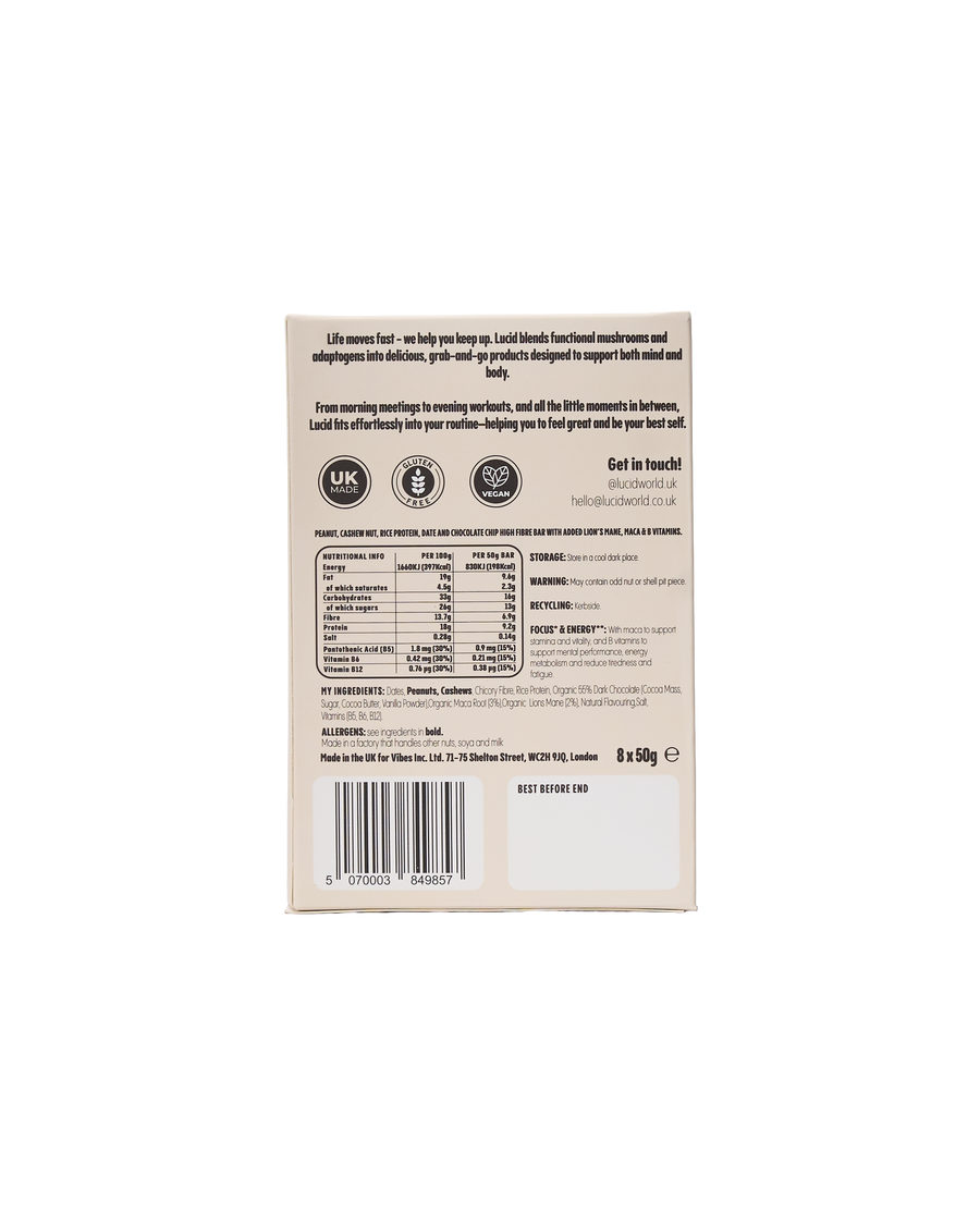 Cookie Dough Adaptogenic Snack Bar Duo Box