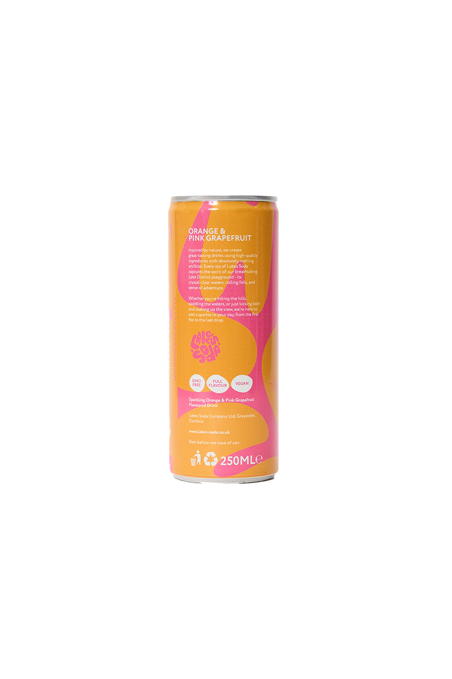 Orange & Pink Grapefruit Soda