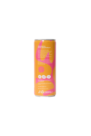 Orange & Pink Grapefruit Soda