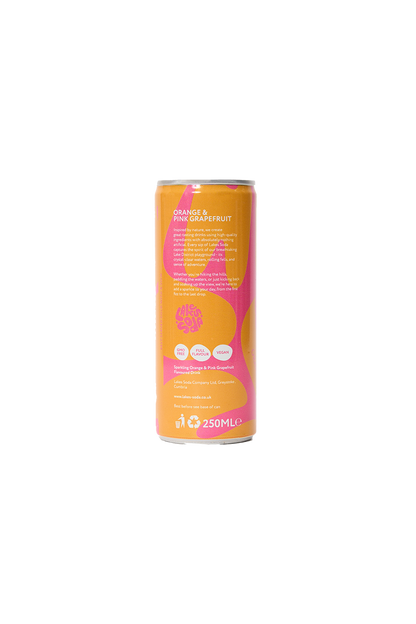 Orange & Pink Grapefruit Soda