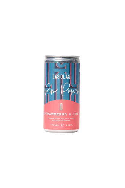 Strawberry & Lime Rum Punch
