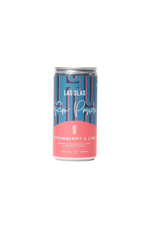 Strawberry & Lime Rum Punch