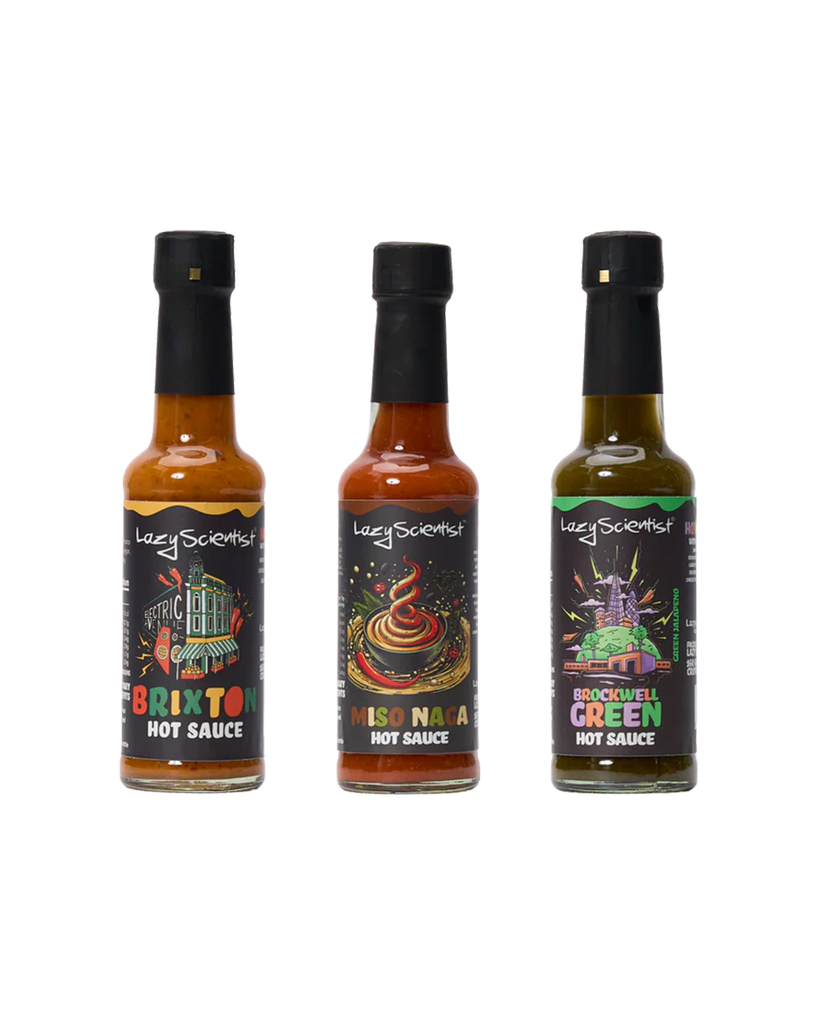 Lazy Scientist Hot Sauce Discovery Pack — DELLI