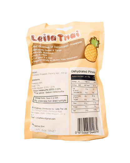 Dehydrated Pineapple