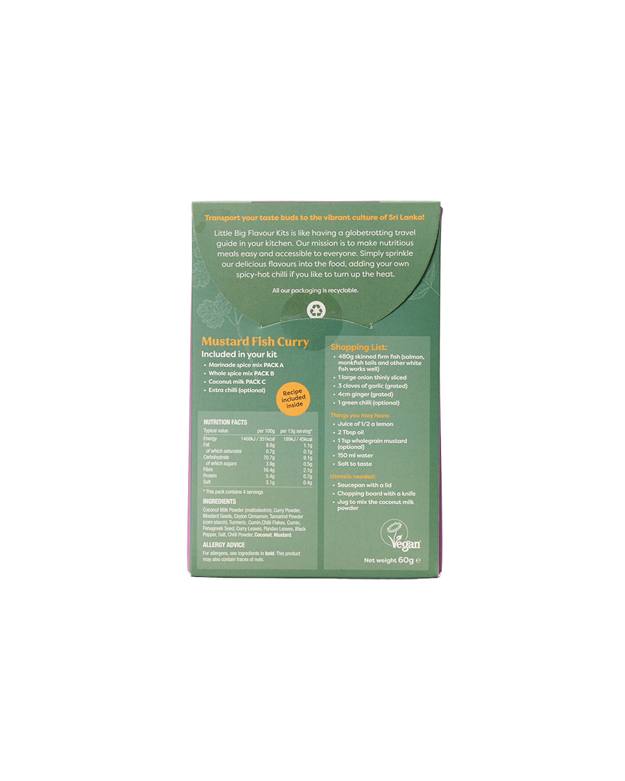 Mustard Fish Curry Kit