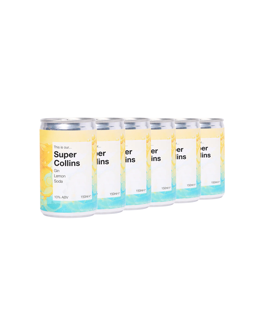 Super Collins Mini Cocktail (6 Pack)